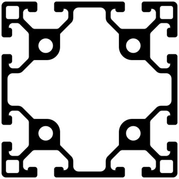 Profilo 80×80 – 8 cave leggero