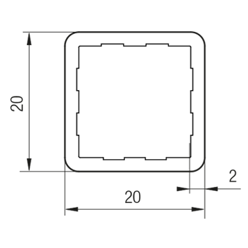 Profilato 20-4R