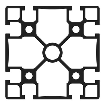 Profilo 90×90 – 8 cave pesante