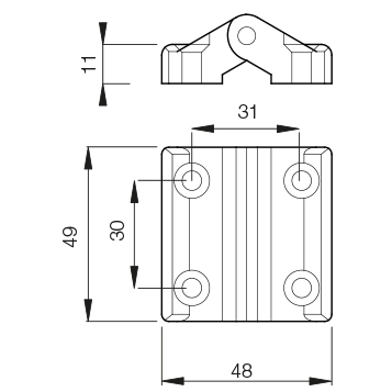 Cerniera 49×48