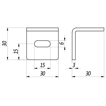 Angolare 30×30