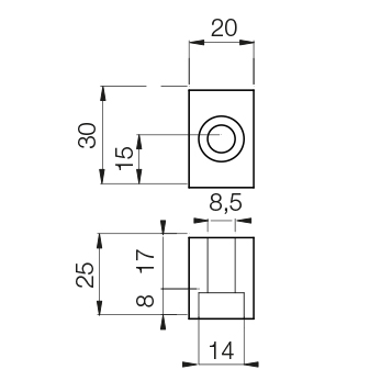 Riscontro magnete