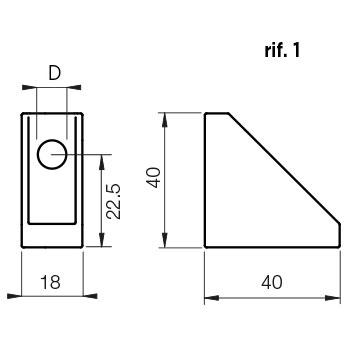 Squadretta 18×40