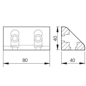 Squadretta 40×80