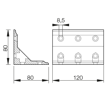 Squadretta 80×120