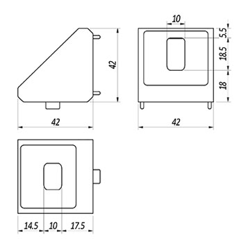 Squadretta 43×43