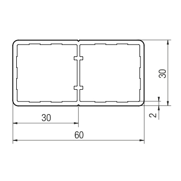 Profilato 30×60