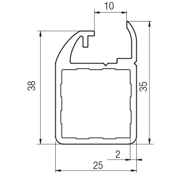 Profilato 25-1V tamponato