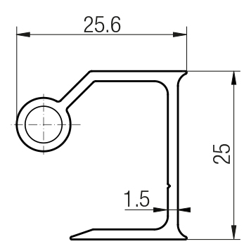 Cornice fulcro soffietto