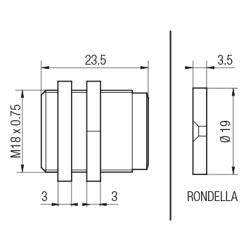 3 Magnete RMCO18