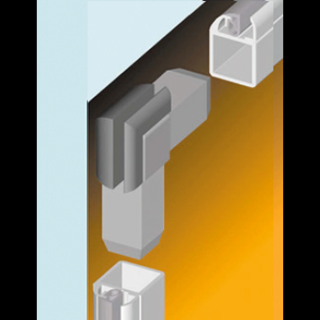 Cornice per giunzione 25-2VA 90°