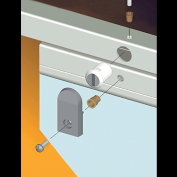 Riscontro magnete RLC18 per soffietto