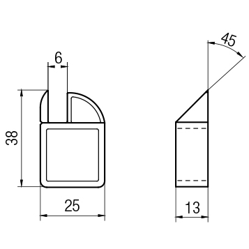 Collarino giunzione 25